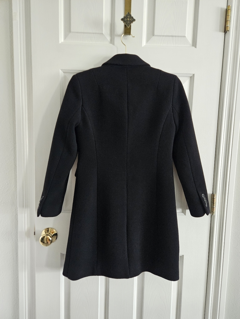 NWOT J.Crew Italian Wool And Cashmere Blend Single Breasted Pea Coat - Picture 5 of 9